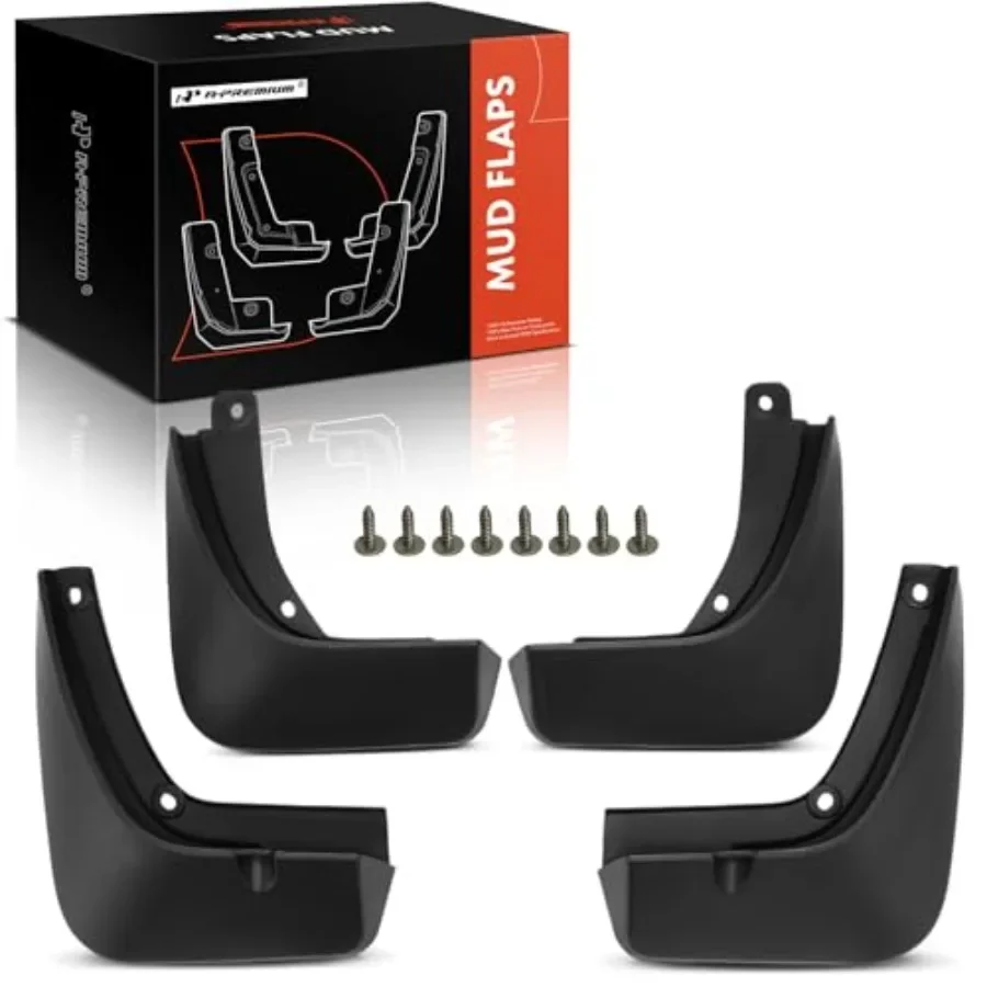 

Набор из 4 брызговиков, брызговиков для Genesis GV80 2021 2022 2023 2024 2025 внедорожника спереди и сзади для водителя и