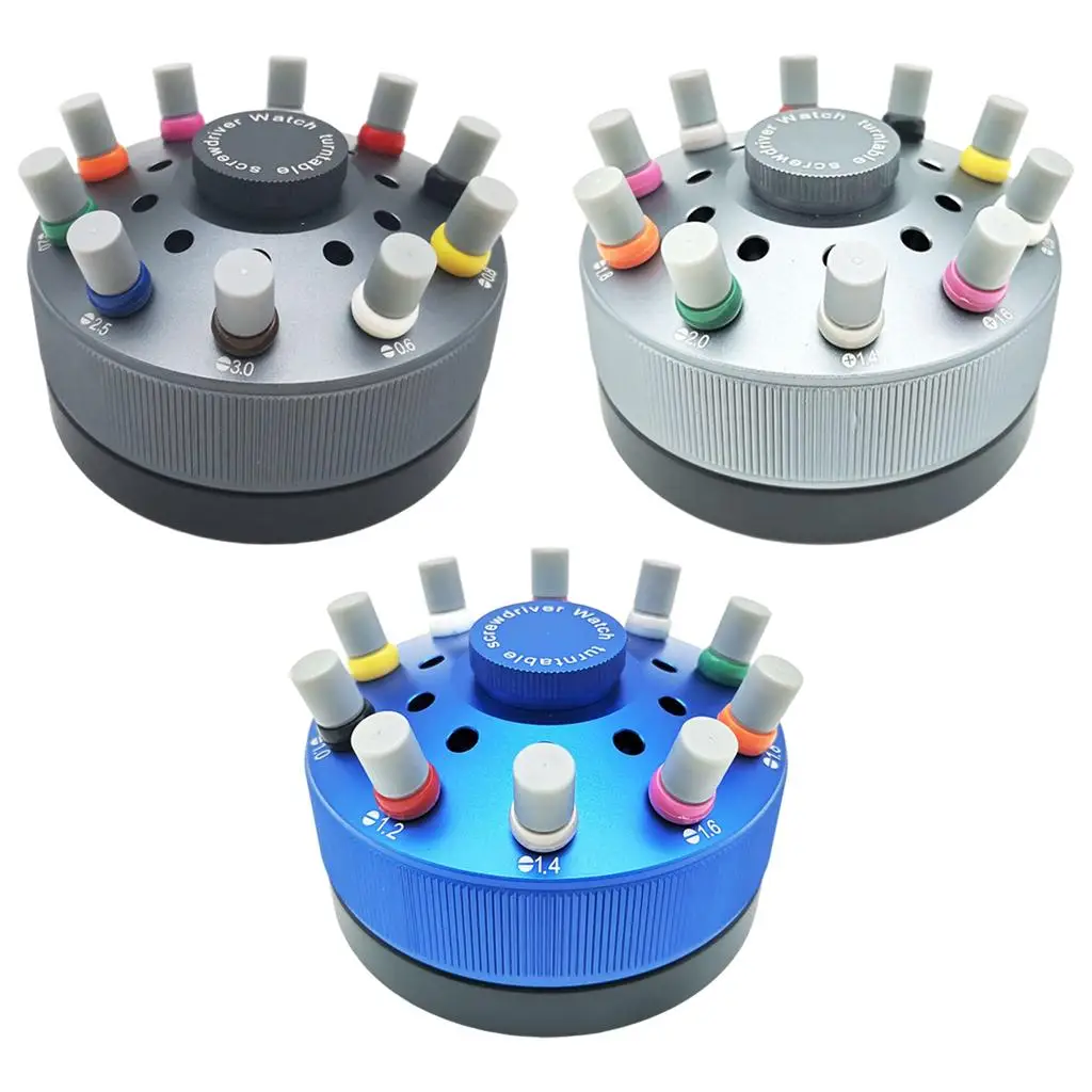 

Инструмент для обслуживания часов, набор вращающихся поворотных платков со стальной отверткой для ремешка для часов,