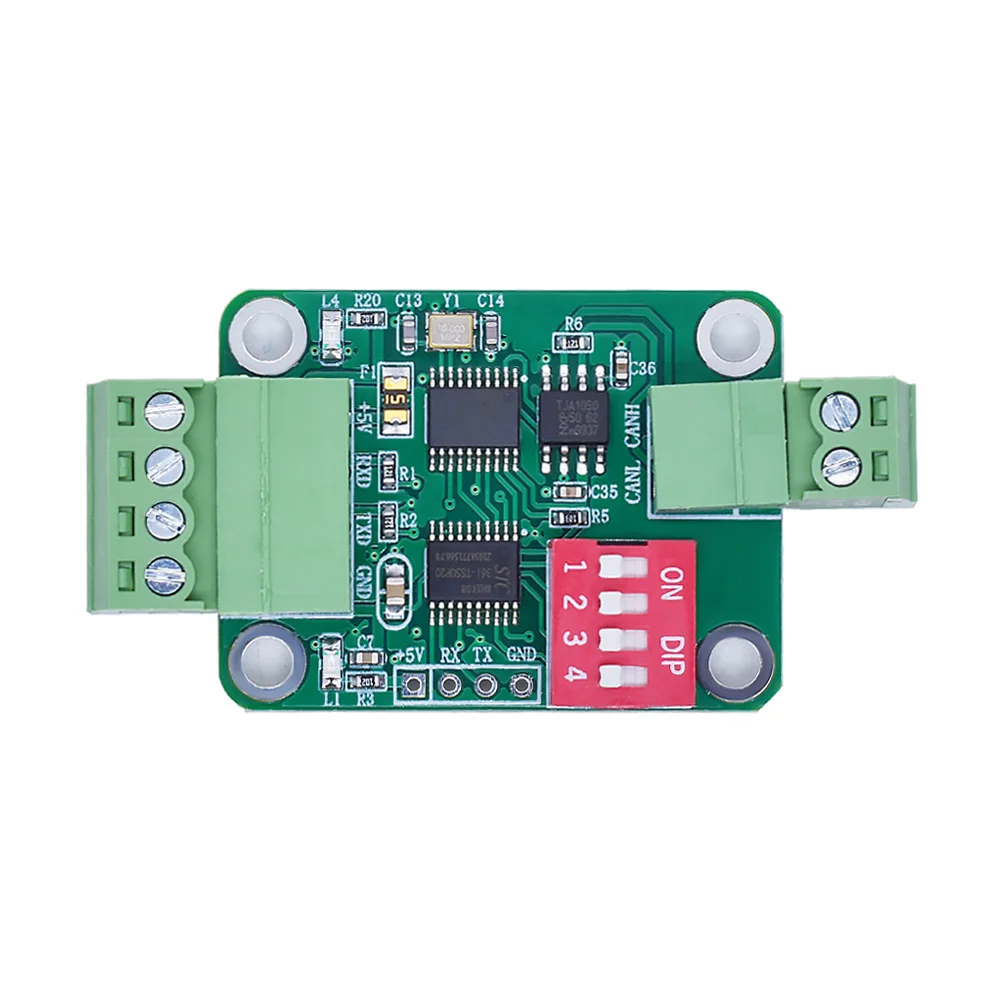 Serial Port To CAN Transparent Transmission Communication Data Module  TTL To RS232 Module  TTL Serial Port To CAN Bus Module