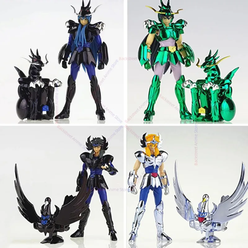 SG Model Saint Seiya Myth Cloth DDP Shiryu Hyoga Taurus Scorpio Black And Totem Bronze Saint PVC Action Figure Model Mini Size