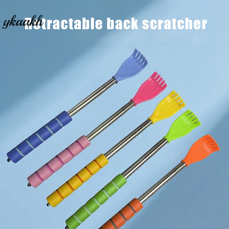 

1Pcs Telescopic Back Scratcher Portable Extendable Back Scratchers Men Women Hand Massage Tool Massage Claw Massage Tools
