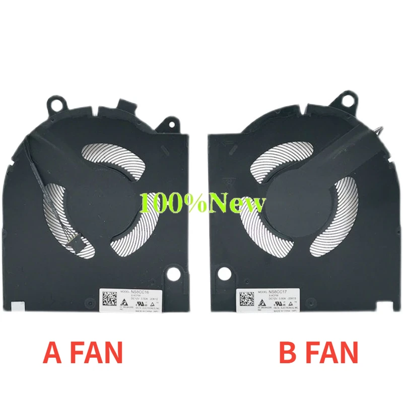 

New laptop CPU GPU Cooling Fan Cooler for NSCC16 DC12V 0.5A 20K12 NS8CC17 DC12V 0.5A 20K13 9.4CFM Radiator