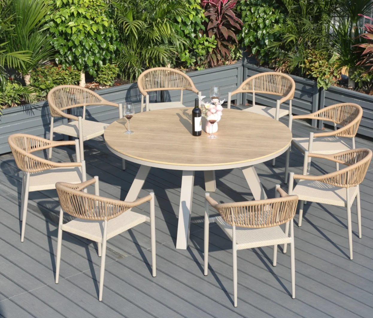 Wytrzymały aluminiowy zestaw m – Outdoor Furniture Factory recenzja i cena