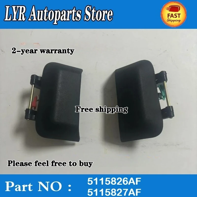 

1PCS Rear Left or Right Door Exterior Handle Black for Jeep Compass 2007-2016 5115826AF 5115827AF 5115826AE 5115826AD