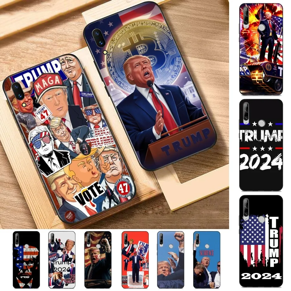 Drain The Swamp2024 Trump Phone Case For Huawei Y9 6 7 5 Prime Enjoy 7s 7 8 plus 7a 9e 9plus 8E Lite Psmart Shell