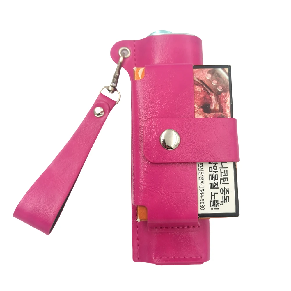 Explorer's Vape Holster for IQOS ILLUMA ONE Case Locking Brass Buckle Lanyard with Pendant for IQOS ILLUMA I ONE