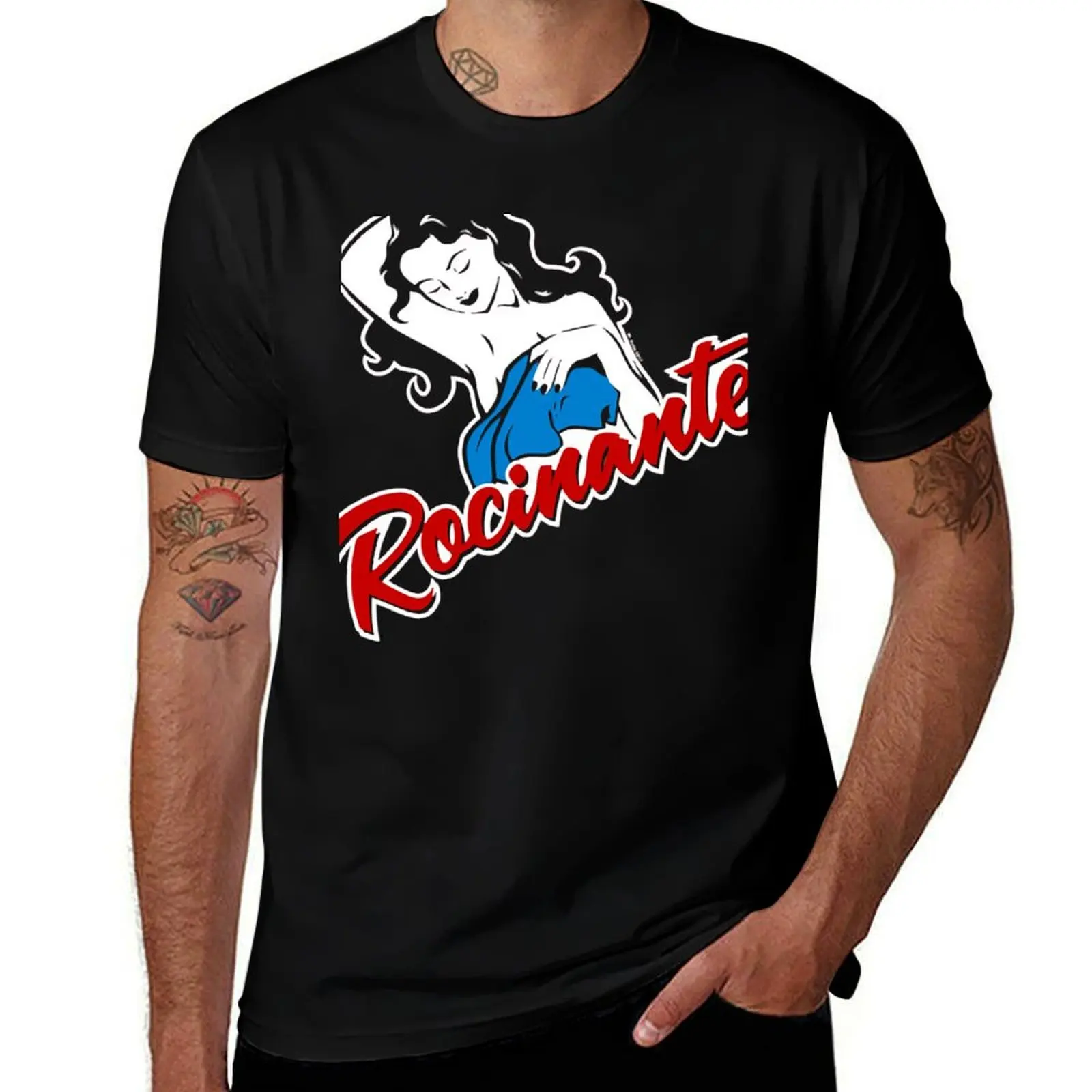 

Rocinante Pocket T-Shirt custom shirt cotton man t-shirts croswit shirt man men tshirt