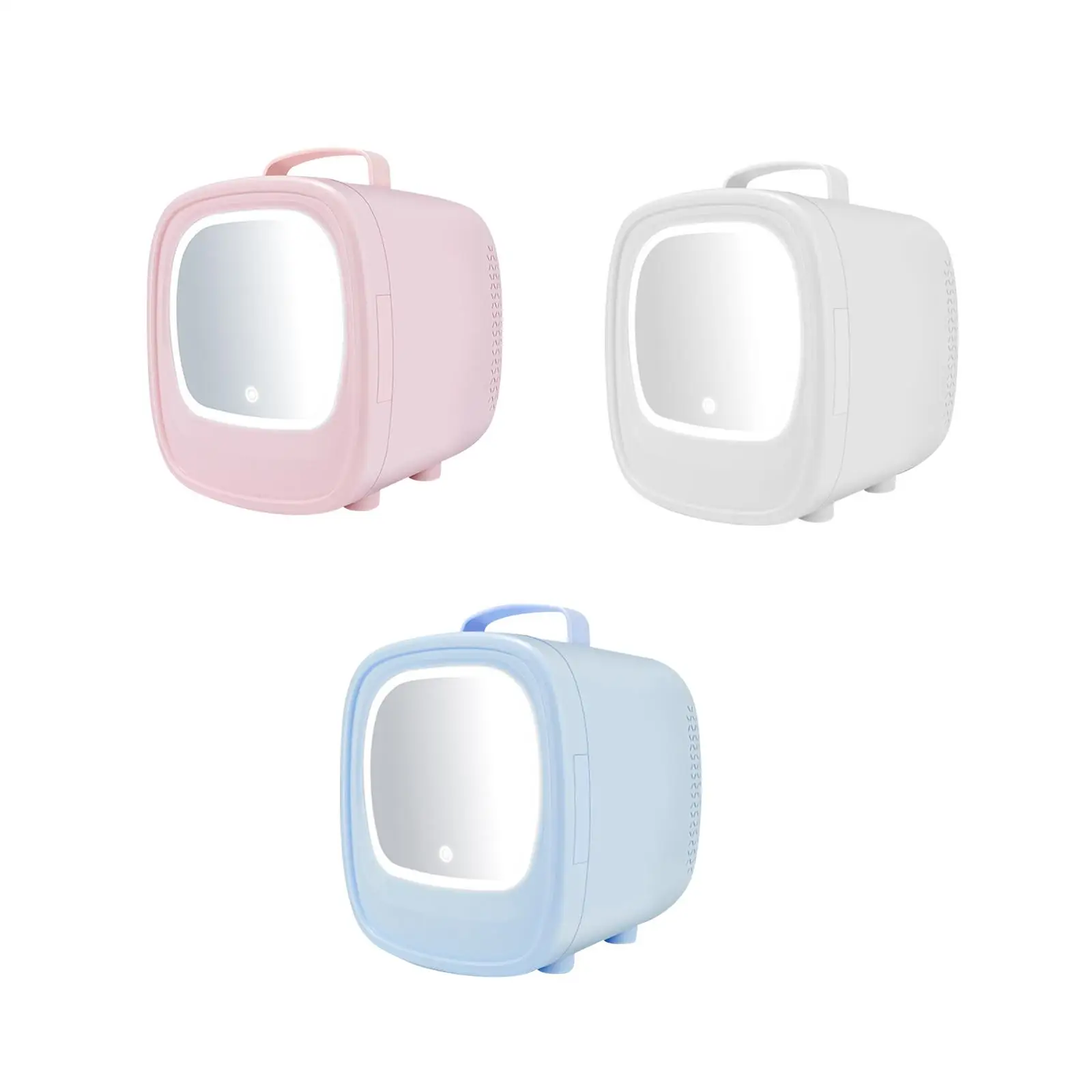 Skincare Fridge 6L Small Mini Refrigerator for Skincare Cosmetic Drinks