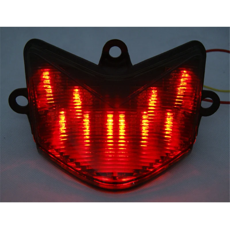 waase For Kawasaki ZX-10R ZX10R 2004 2005 Tail Light Brake Turn Signals Integrated LED Light