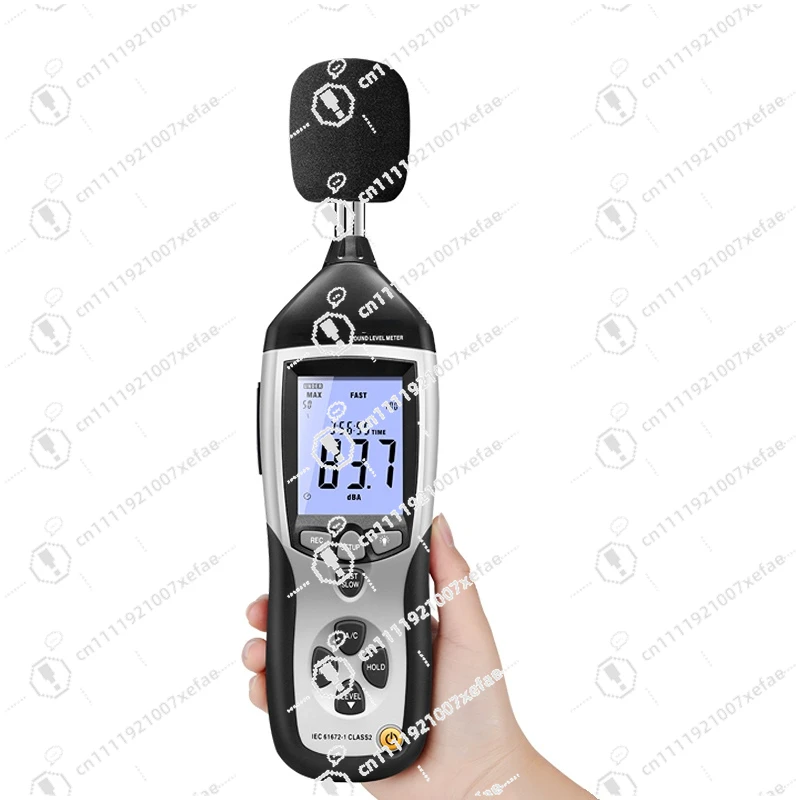 DC-8852 Professional Analog dB USB AC/DC Output 130dB Digital Sound Level Meter with Data Logger