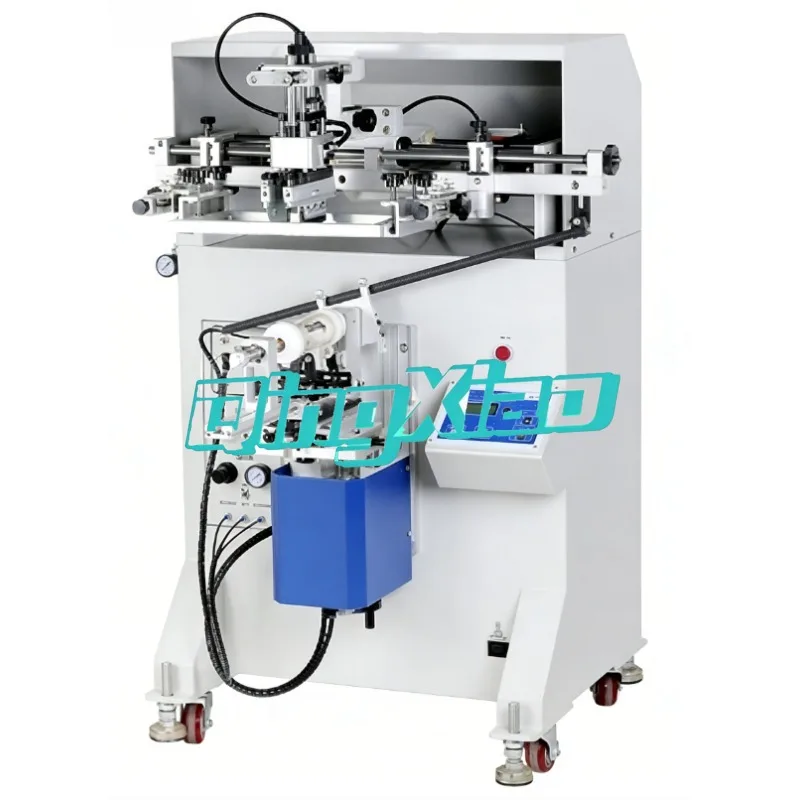 Single Color Semi Automatic High Speed  Screen Printing Machine  For Bottles Cups Industrial Applications High Efficiency Stable