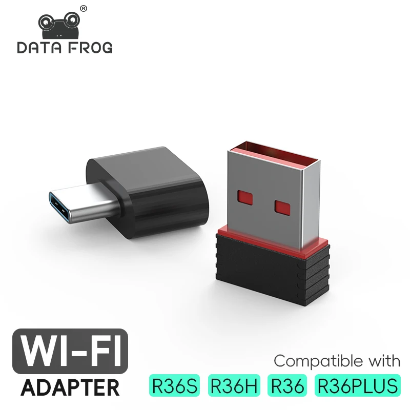 Портативный портативный ключ Wi-Fi R36, USB-адаптер OTG типа C для R36S/R36H/R36/R36PLUS, работает с системой ArkOS 2.0+