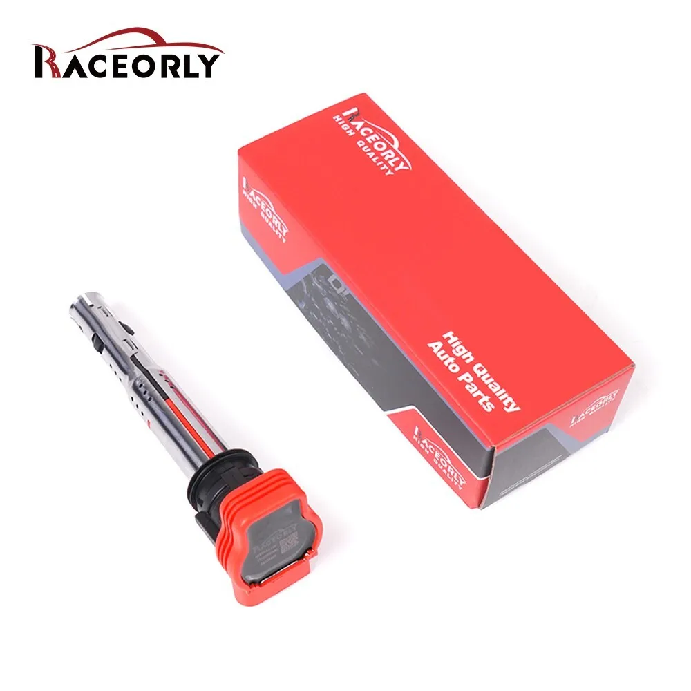 RACEORLY 8x Ignition Coils Set For AUDI A6 A8 Q7 R8 RS5 S5 VW 06E905115G VW Touareg Porsche Cayenne