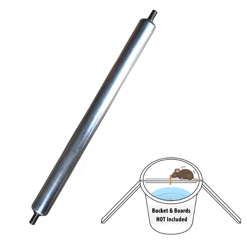 

Roller mousetrap, reusable, easy to install, suitable for home, farm, warehouse, garage, etc.