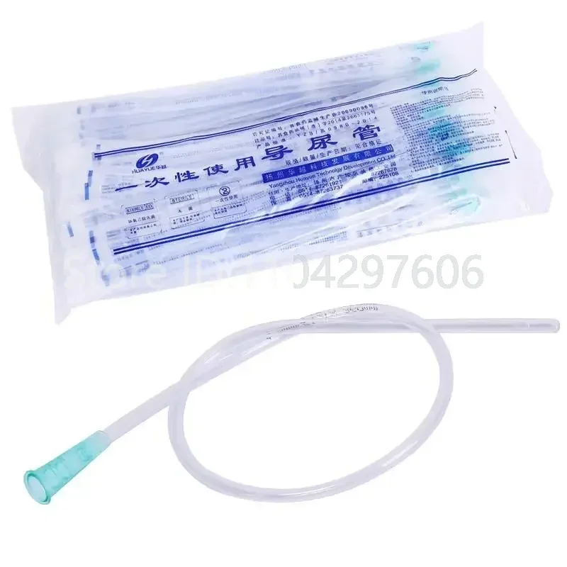 100pcs 2.7/3.3/4.0/4.7/5.3mm Disposable Use PVC Catheter Sterility Fast Shipping