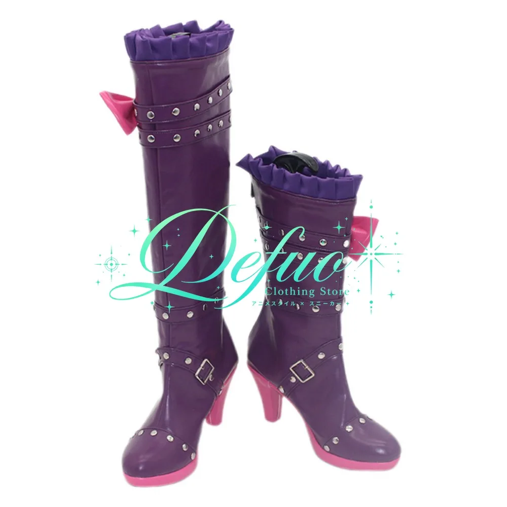Laura Sakuraba Cosplay Shoes Custom Suitable for Idol Activities Dance Stages and Sparkly Themed Parties