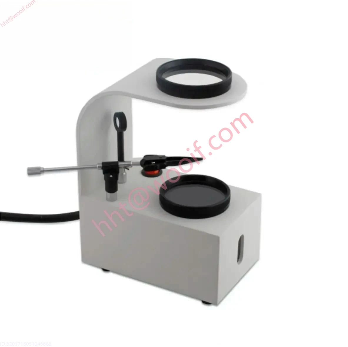 卓上偏光器 LED 懐中電灯干渉ボールジュエリー宝石宝石ツール宝石学検査