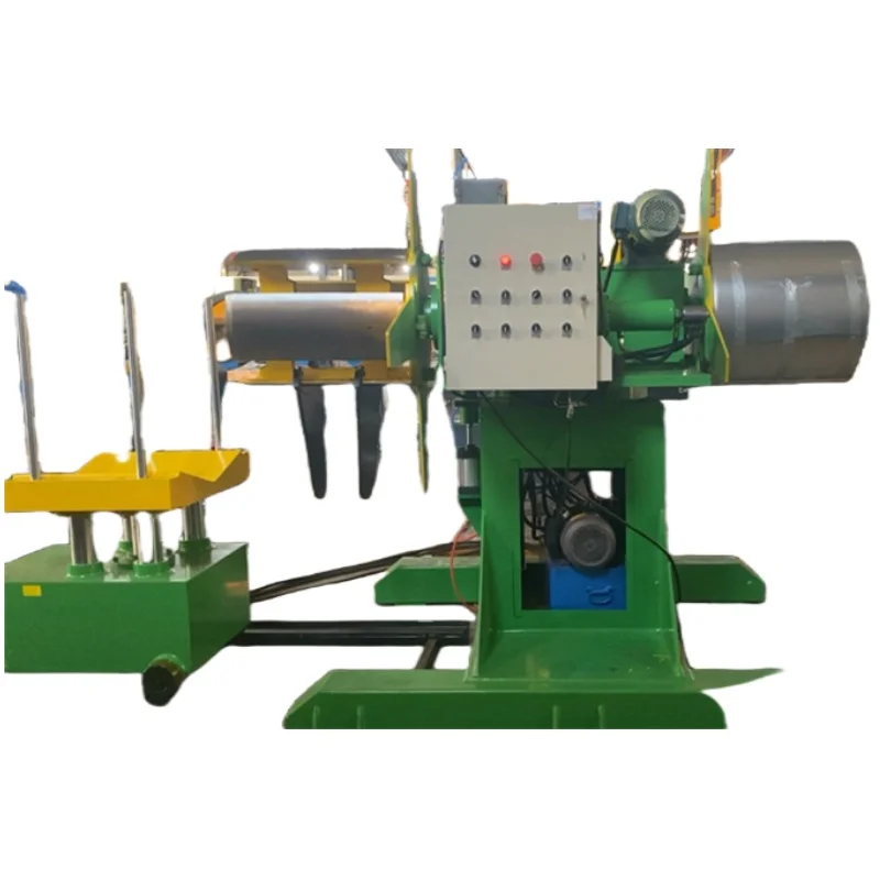 High Speed Heavy Duty Double Head Hydraulic Decoiler Machine (Max.16T) for High Speed Coil Feeding