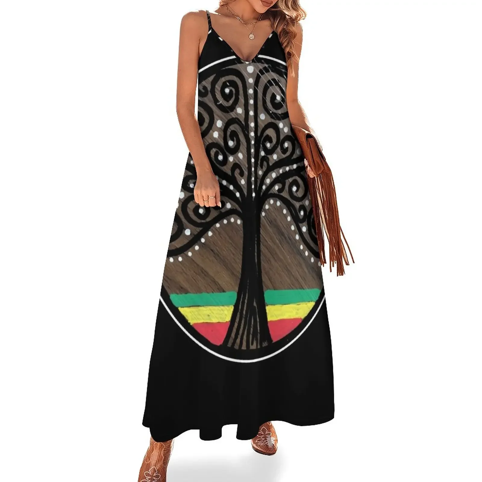 

Mijumi Rasta Tree Sleeveless Dress summer dresses ladies 2024 evening dress ladies sexy dress for women