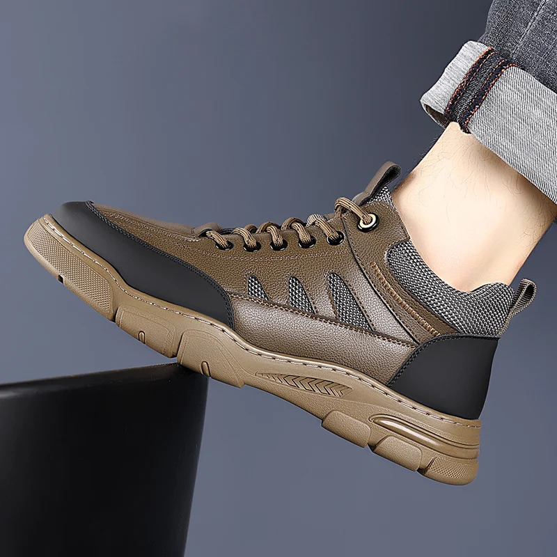 

Высокие туфли. Модные и модные мужские стили. Для отдыха и комфортных занятий спортом на открытом воздухе. Роскошная качественная обувь.