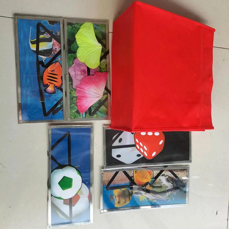 3-D Wonder Bag Stage Magic Props Party Magic Show Magic Tricks Magician Professional Close Up Street Illusions Mentalism Props