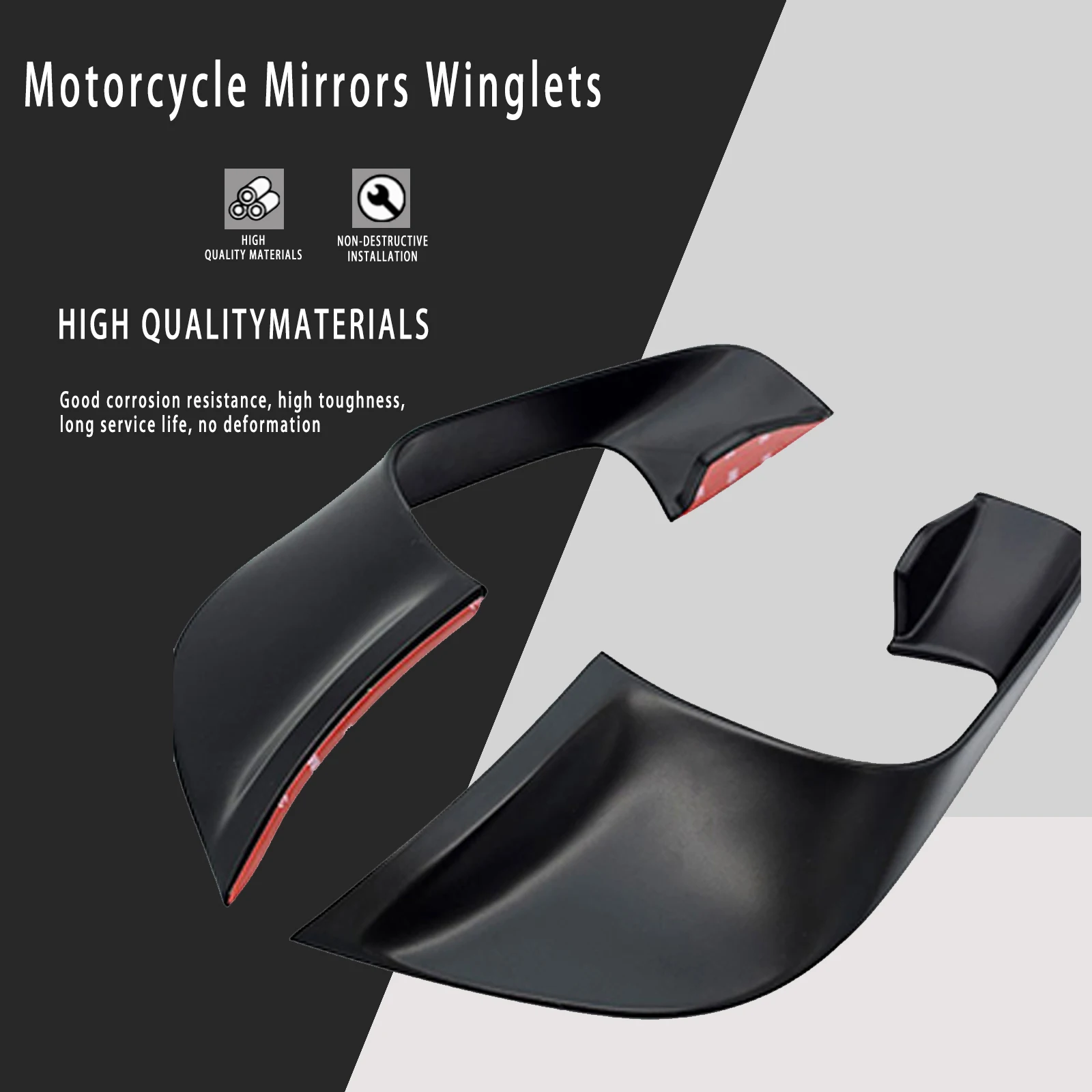 YZF-R7 دراجة نارية ثابتة الرياح الجناح الهوائية الجنيحات الكربون الطلاء هدية اكسسوارات لياماها R7 2020 2021 2022 2023