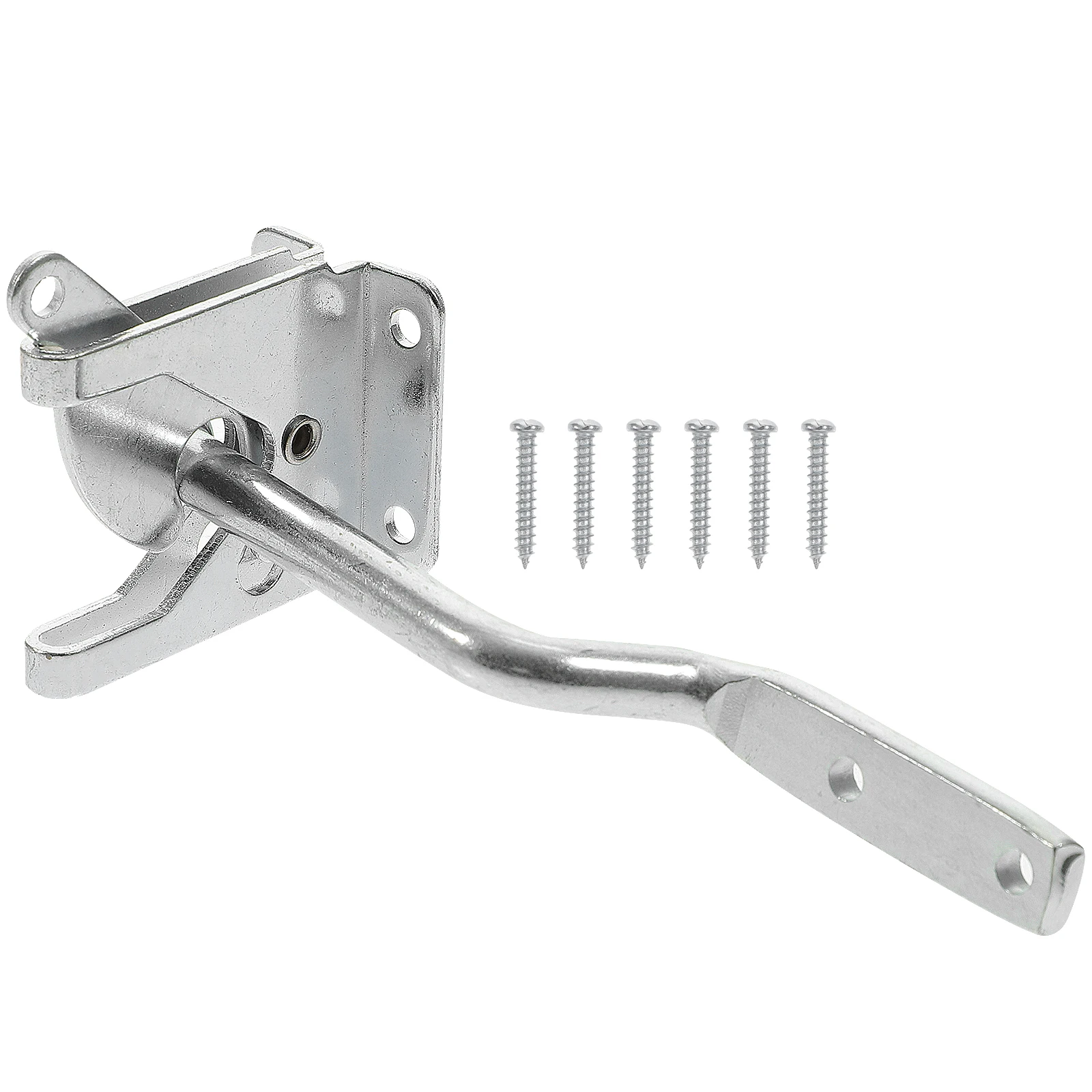 

Heavy Duty Gate Latch for Wooden Fence Outdoor Door Lock Hardware Smooth Surface Resistance Fits Garden Fencing