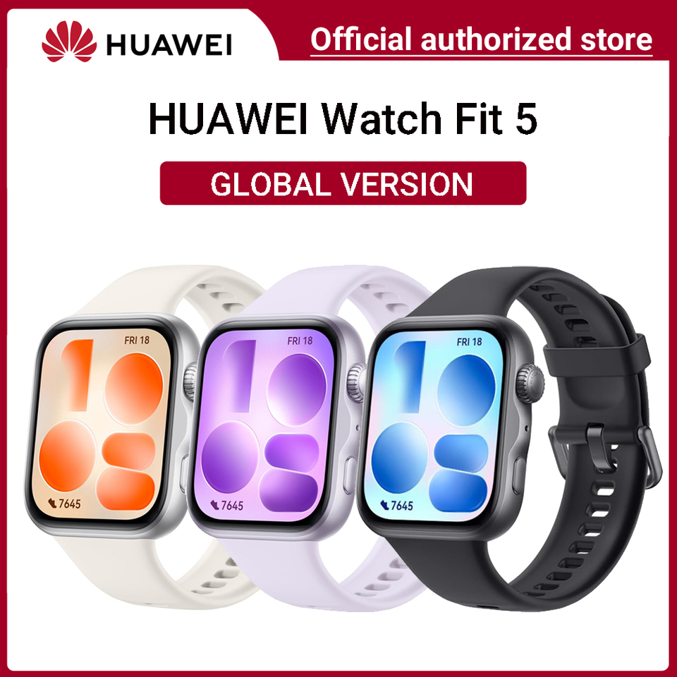  HUAWEI WATCH FIT 5 Smart Watch, NFC, GPS,Fitness Tracker for Man Woman,1.82″ AMOLED Display Smartwatches,for iOS & Android
