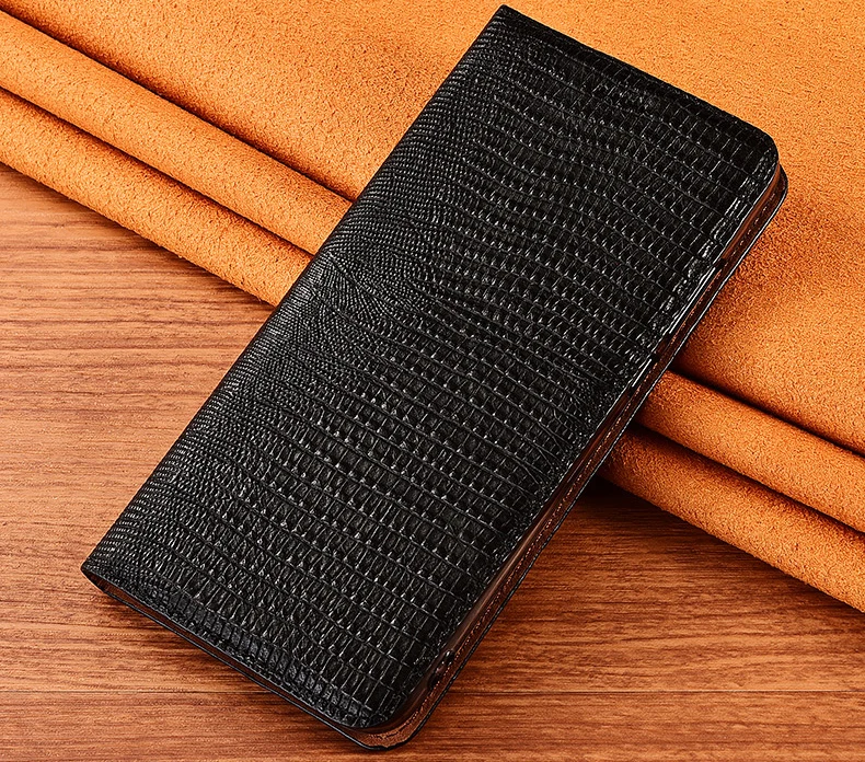 Lizard Grain Genuine Leather Case for Huawei Honor 8 8s 9 9i 10 10i 20 Lite 20i 20s 20e 20 Pro Flip Cover Protective Cases