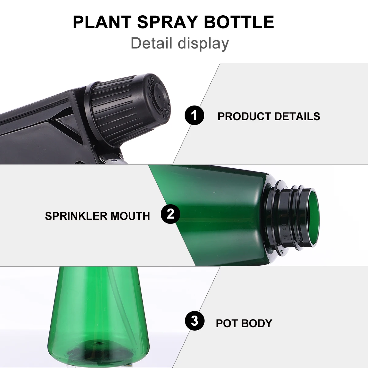

Refillable Spray Bottle Watering Can Fine Mist Gardening Accessories Plant Sprayer Portable Practical