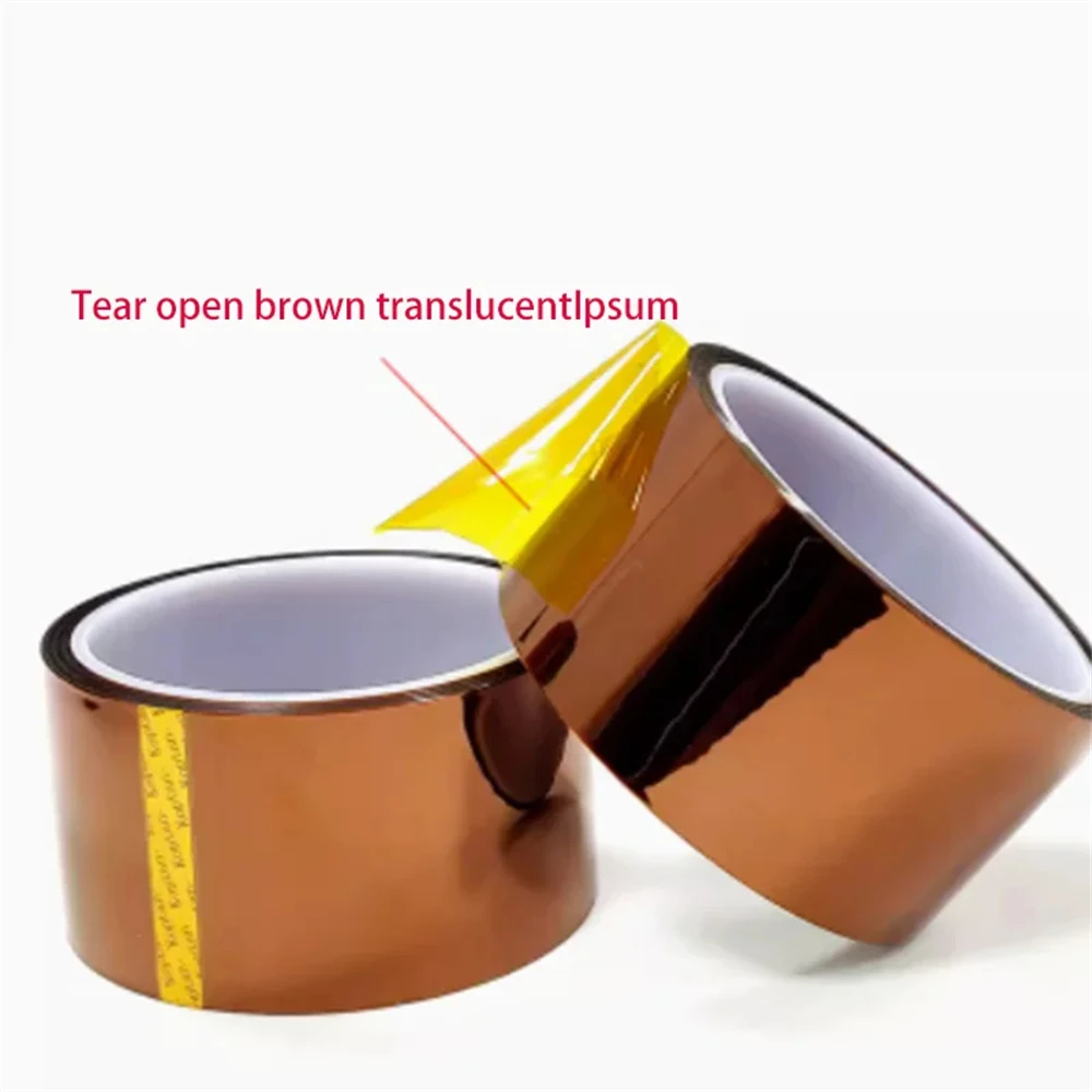 280° High Temperature Heat BGA Pi Tape Thermal Insulation Tape Polyimide Adhesive Insulating Tape 3D Printing Board Protection