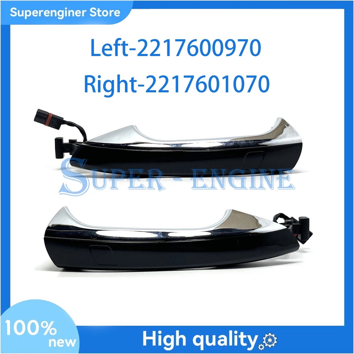 

A2217600970 A2217601070 Left&Right Outside Door Handle Pulle For Mercedes-Benz S-Class W221 S300 S350L S500 S600 2006-2013