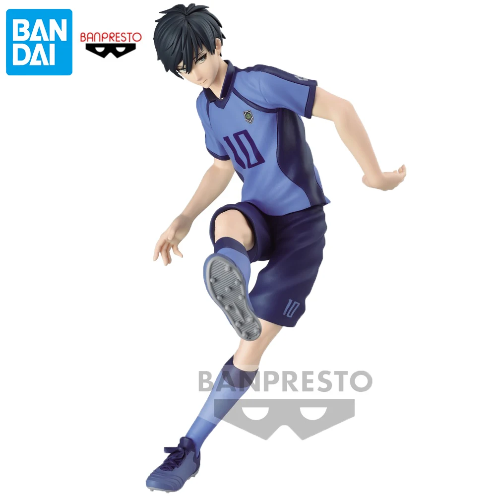 

Original Banpresto Bluelock Rin Itoshi 150mm Desktop Ornaments Collectible Figure Anime Action Model Toy Gift for Kid