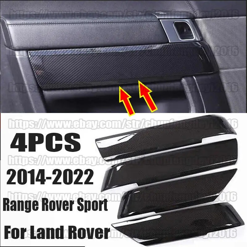 

Carbon Fiber For LR Range Rover Sport 2014-2020 Car Door Decoration Cover 4PCS car accessories