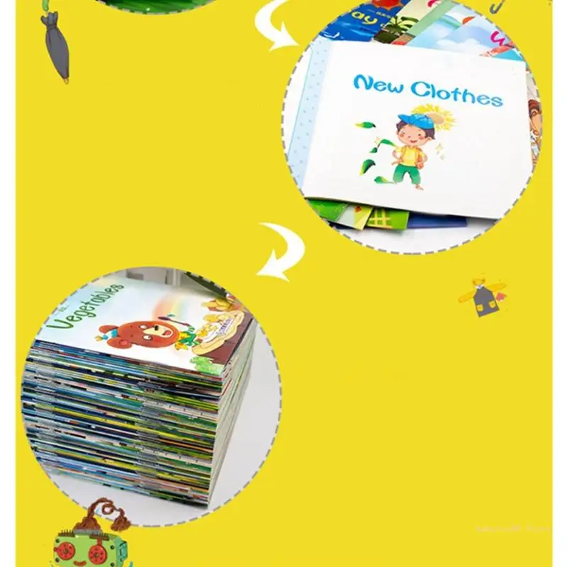 

Y4UD Premium Quality English Books for Toddlers Early Education Supplies