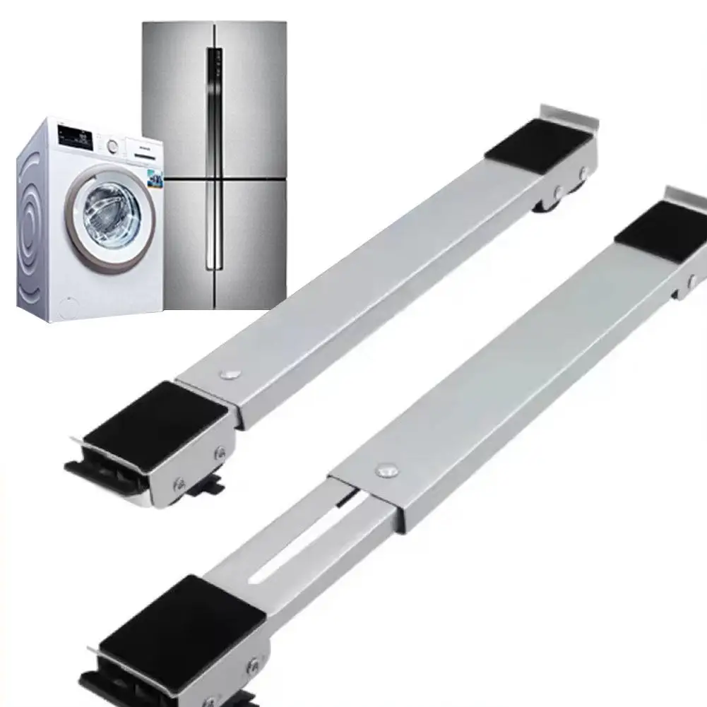 New Refrigerator Washing Machine Base Movable Pulley Bracket Shelf Universal Home Appliance Shelf Drum Increase Height Bracket