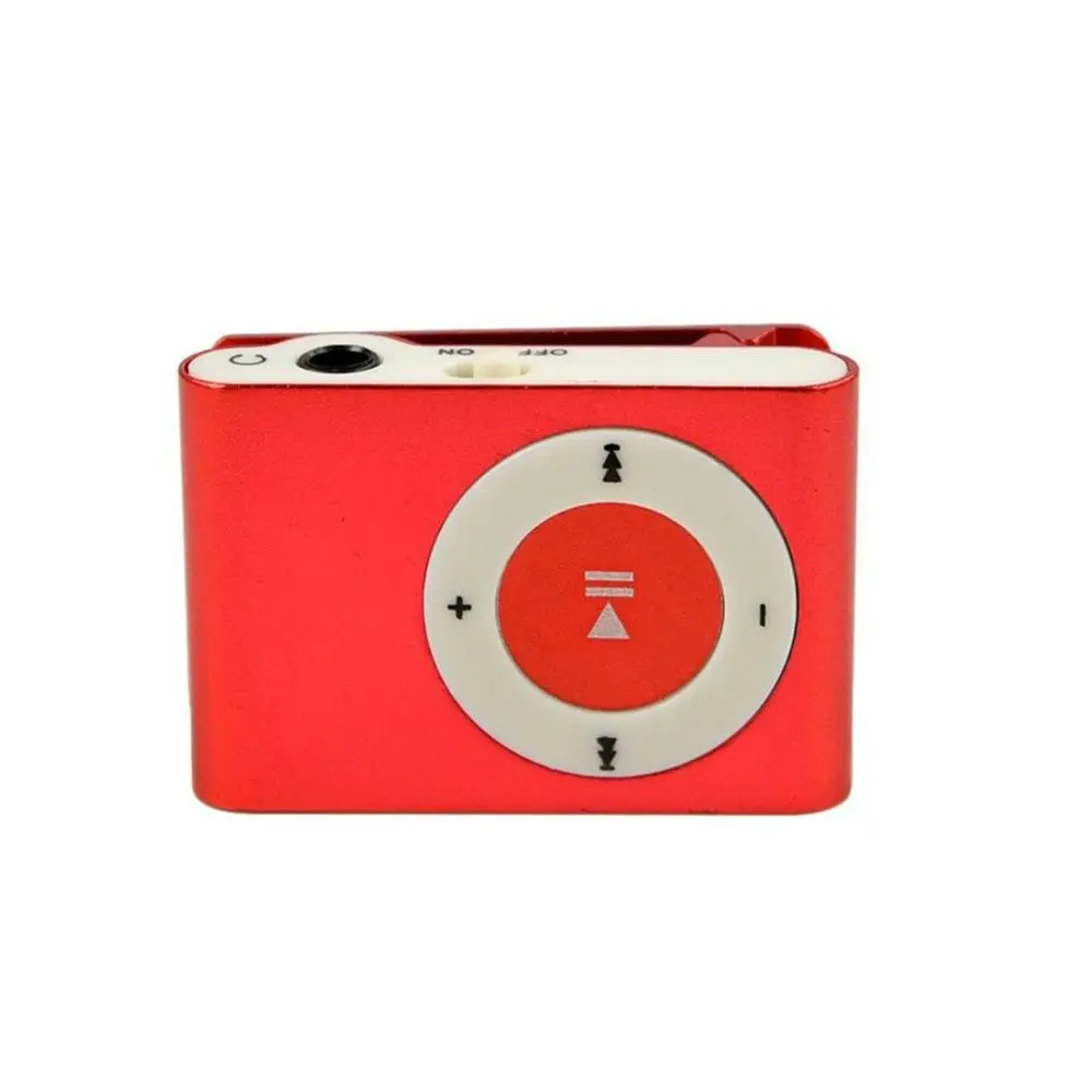 

Mini Fashion Media Player 3.5mm Metal Mirror Sport MP3 Music Player Clip MP3 MP3 Player