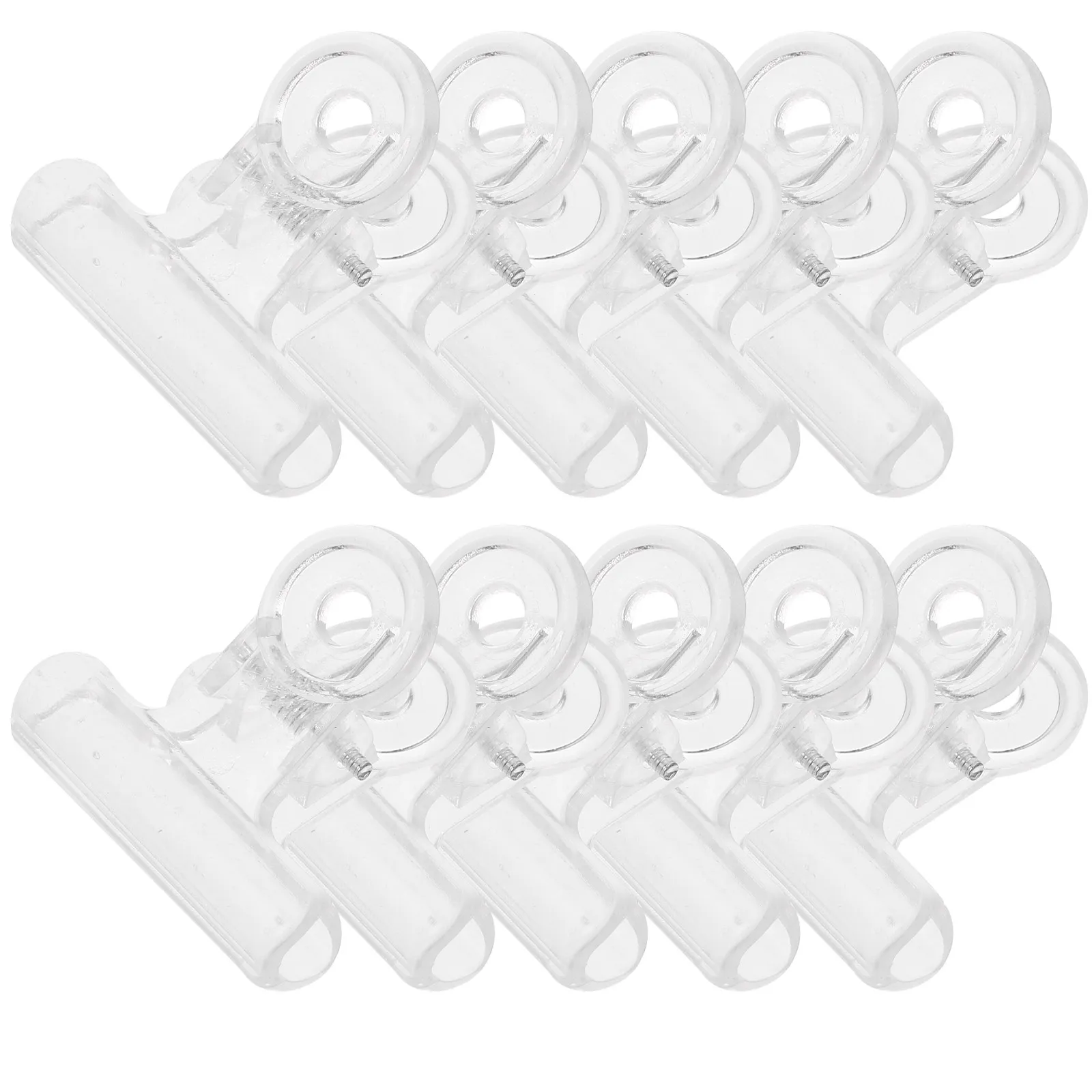 

30Pcs Nail Clips for Extension Premium Reusable Plastic Nail Art Fixing Clips Finger-Designed for Easy Shape