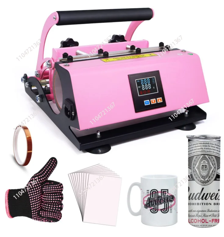 Transfer cup machine 30oz sublimation heat transfer machine straight tube insulation, mug printing