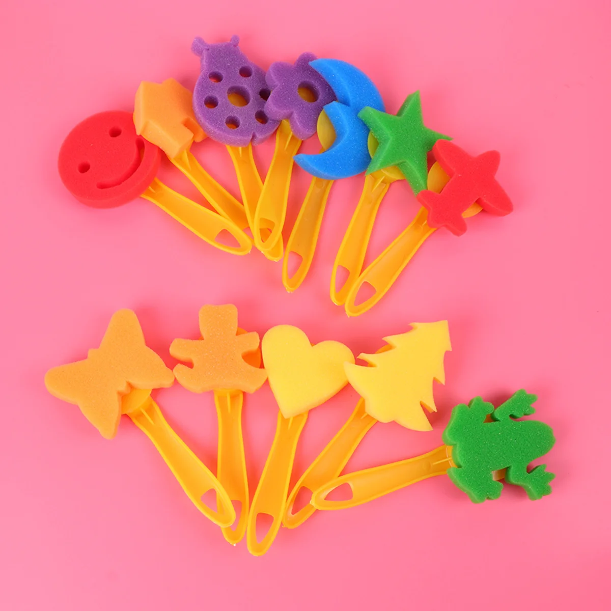 Sponge Graffiti Roller Tool for Kids Drawing Paint Brush Mini 16X7cm Child Toddler