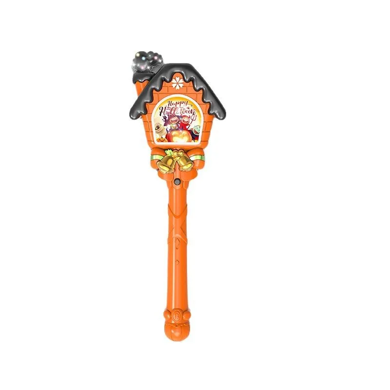 Nieuwe Halloween Lichtgevende Speelgoed Kinderen Party Cosplay Dress Up Met Lichte Muziek Toverstaf Speelgoed Halloween Geschenken