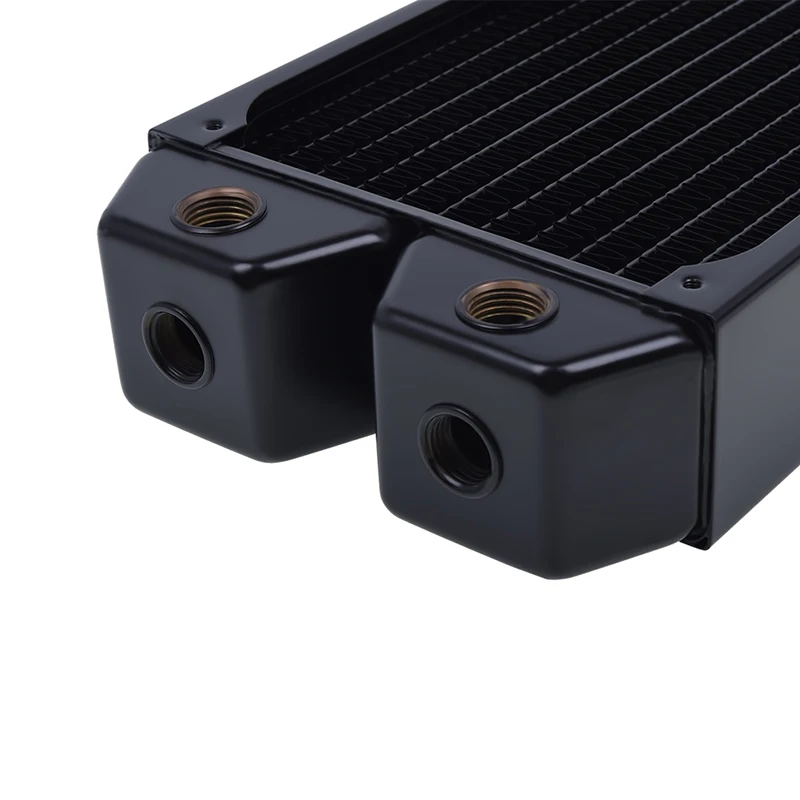 Imagem -03 - Alphacool Nexxxos Xt45 Radiador de Cobre Completo 120 mm 157x124x46 mm Laço Líquido Computador Construir Água Refrigerar Radators Grossos