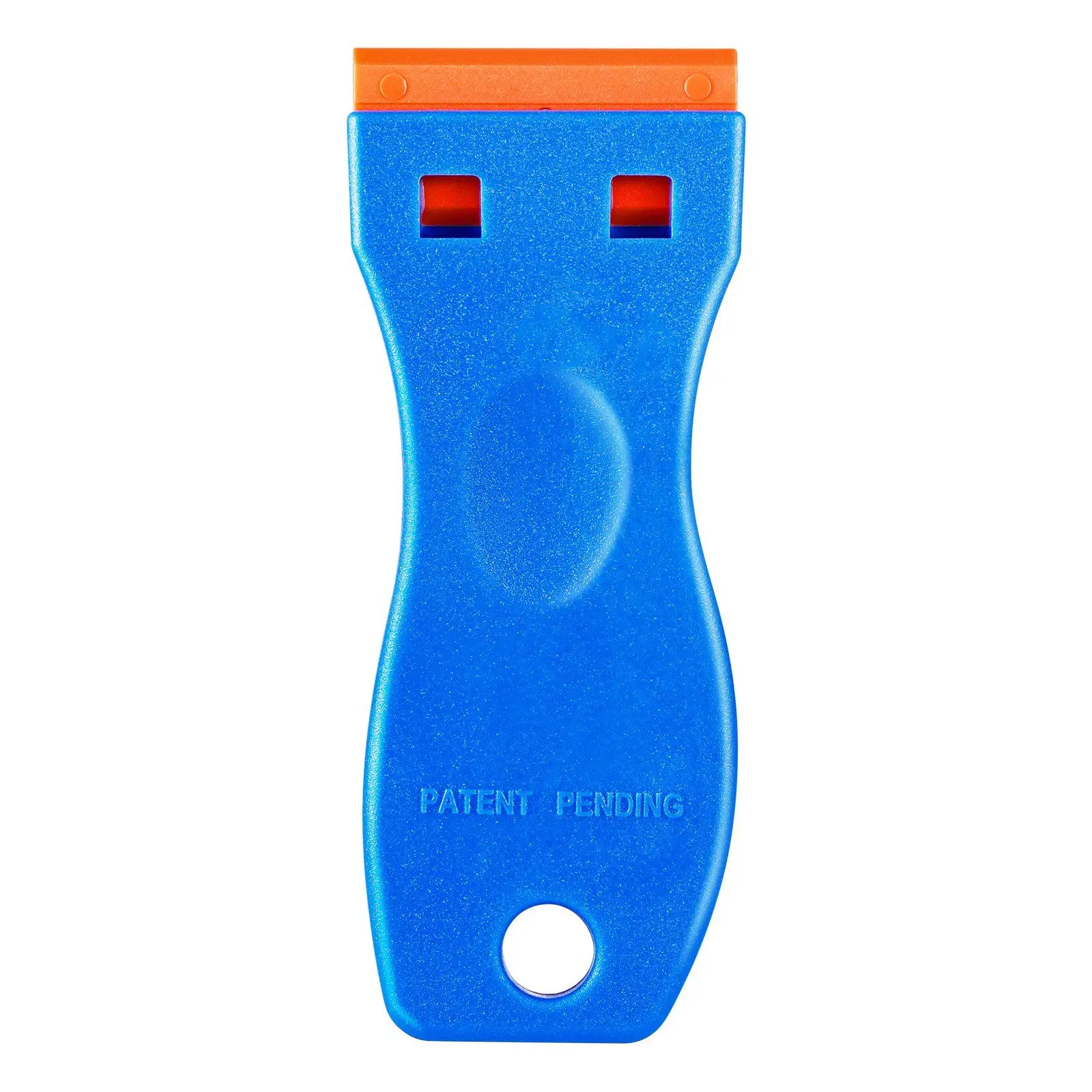 

VEVOR 2PCS Plastic Razor Blade Scraper, 120PCS Blades, No Scratches Sticker Remover for Glass/Car/Window