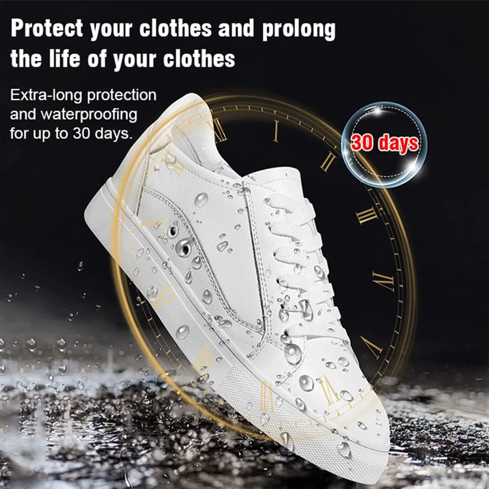 Waterproof Spray for Shoes Bag Stain Repellent Protection Hydrophobic Coating Anti-Oil Outdoor Protective Shoe Protector Spray