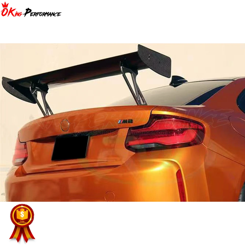 RK Style Carbon Fiber Wing For  F87 M2 M2C Spoiler