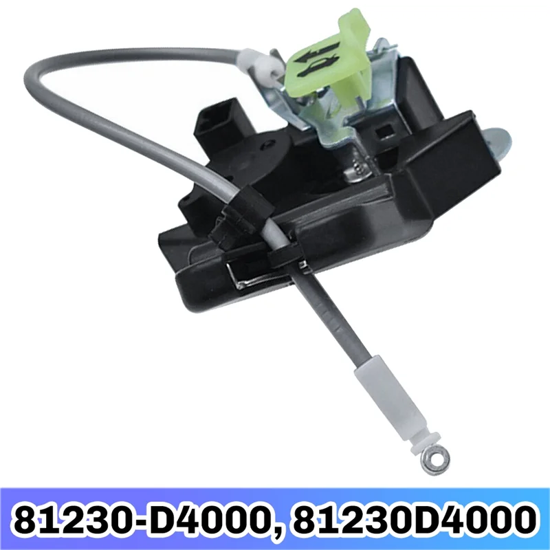 

Для KIA Optima 2016-2019 задний привод замка багажника, привод защелки, открытие 81230-D4000, 81230D4000, замок багажника