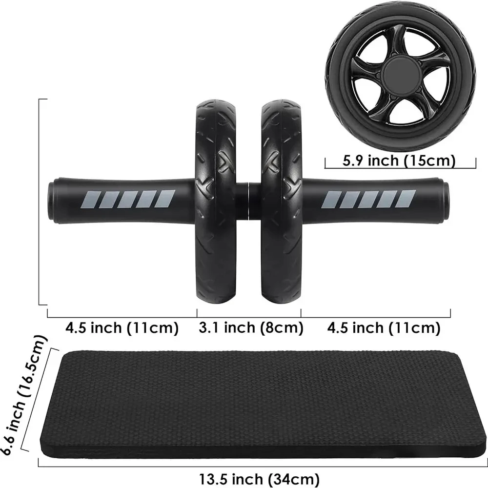 Roller do ćwiczeń brzucha koło dla Roller do ćwiczeń brzucha sprzęt treningowy Roller do ćwiczeń brzucha z nakolannik Roller do ćwiczeń brzucha