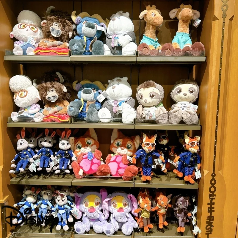 

Disney Zootopia 2. Джуди Хоппс. Ник Уайлд. Лохматый овец. Вспышка. Ленивец. Набор плюшевых игрушек. Мягкие игрушки, плюшевые фильмы и игрушки для телевизора.