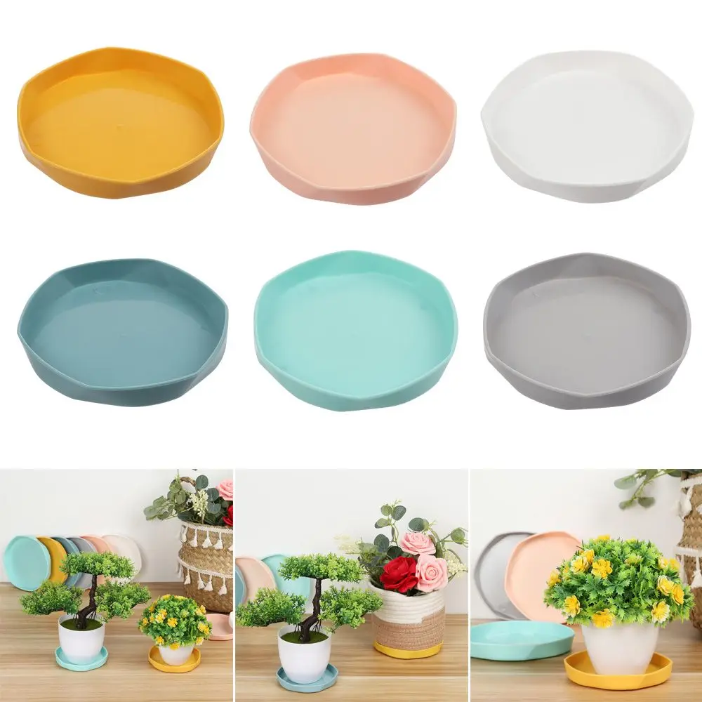 1Pcs Heavy Duty Thickened Flower Pot Drip Trays Indoor Outdoor Plant Saucer Plastic Tray Saucers