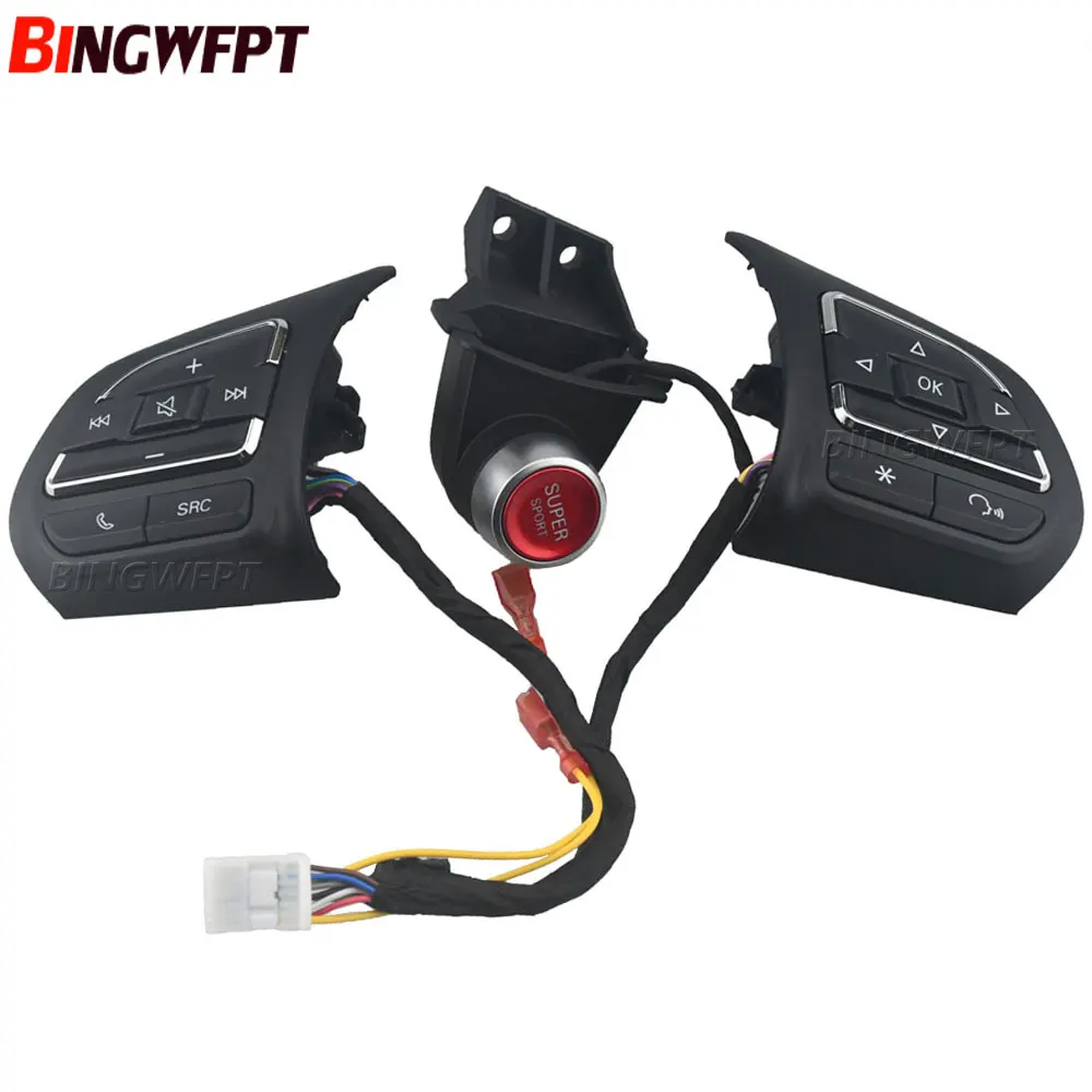 Multi functional Steering Wheel Button Switch for MG6 2017 2018 2019 2020 2021 With one click start function